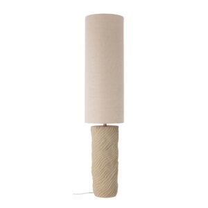 Bloomingville - Payah Gulvlampe, Natur, Stentøj - Ø24 Ã H110 cm